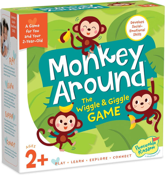 Monkey Around First Game for Toddlers Interactive Play with Parent Ages 2+