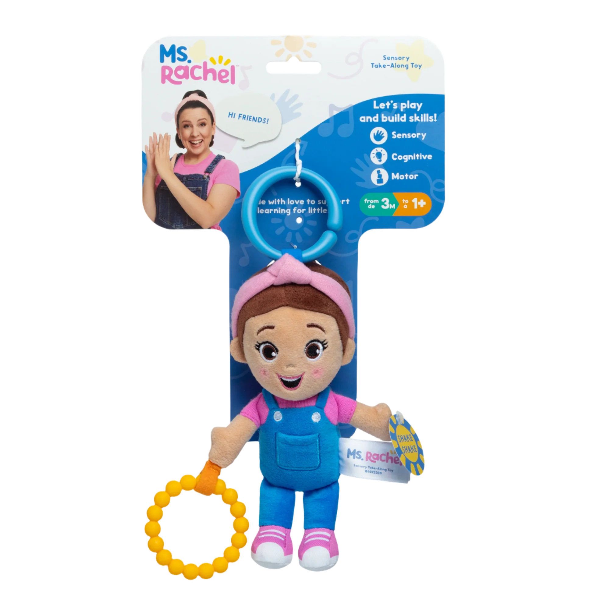 Ms. Rachel Sensory Take-Along Toy