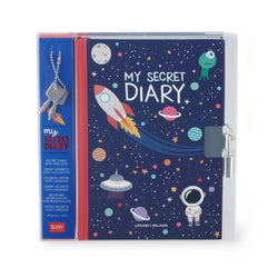Legami My Secret Diary - Secret Diary With Padlock - Space