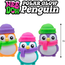 NeeDoh Polar Glow Penguin