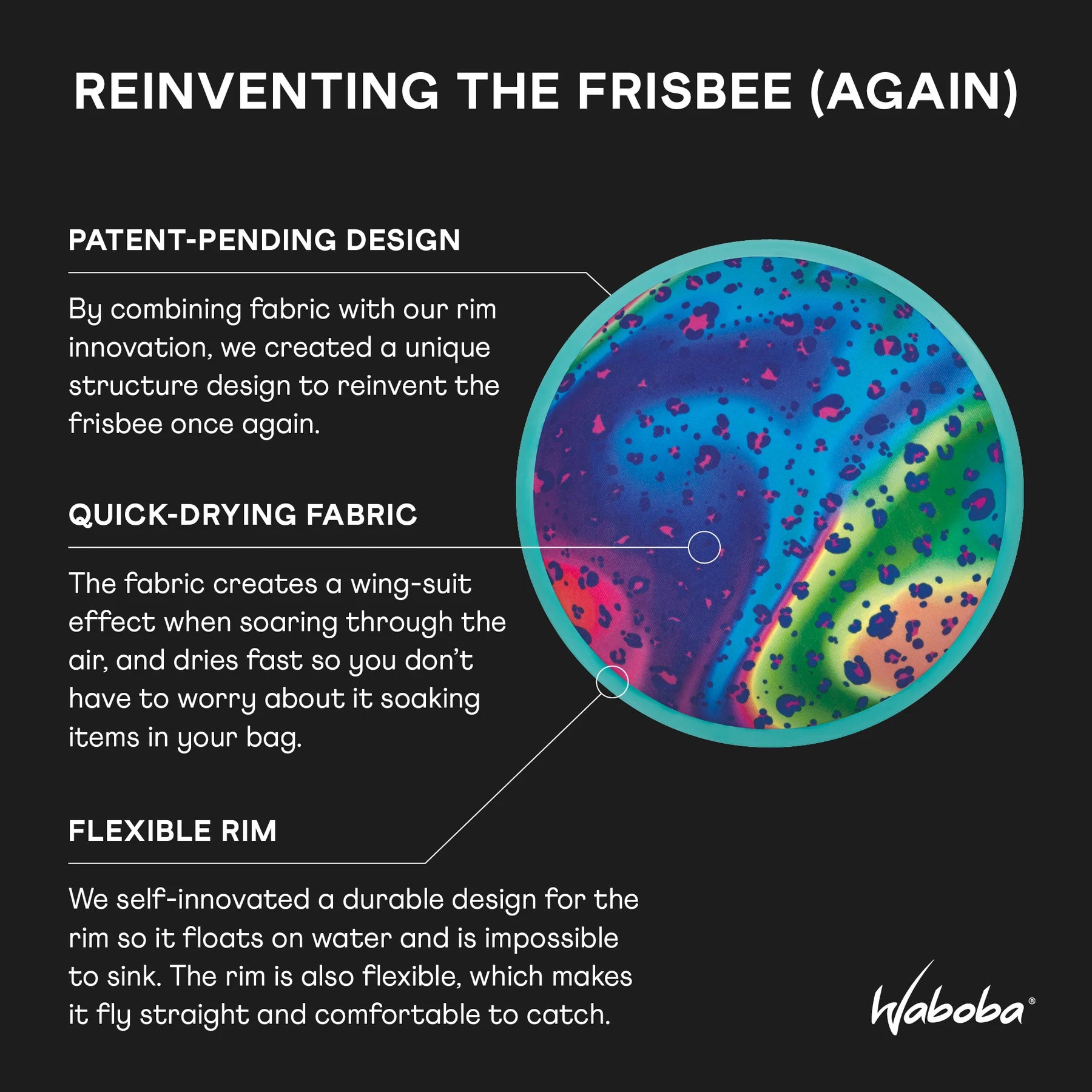 Flobo floating flying disc