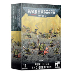 Warhammer: Orks Runtherd and Gretchin
