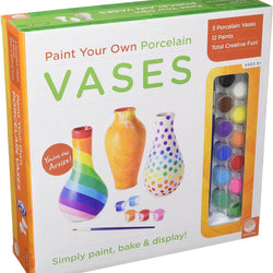 Paint Your Own Porcelain Vases Kit