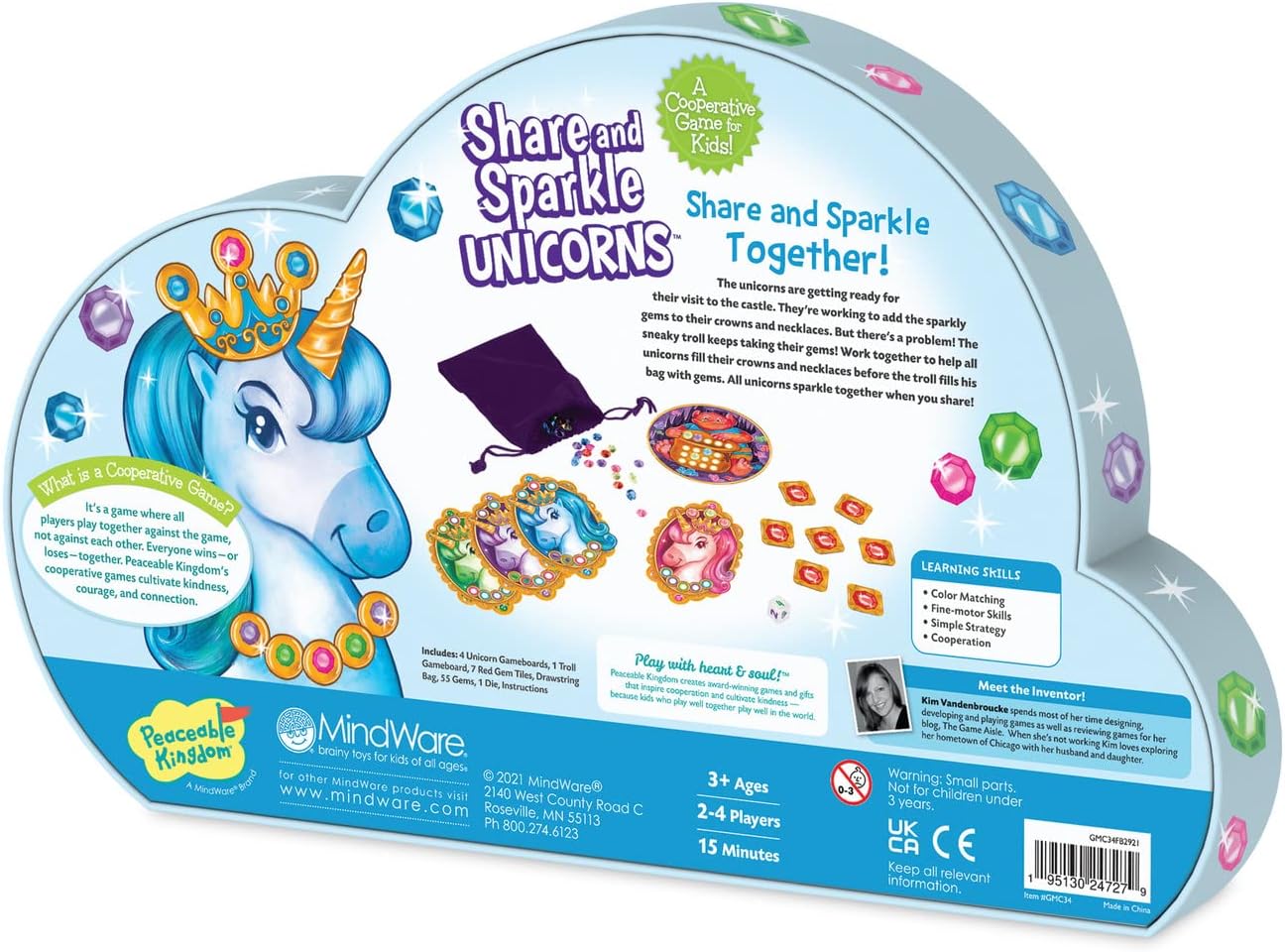 Share and Sparkle Unicorns Cooperative Strategy Game