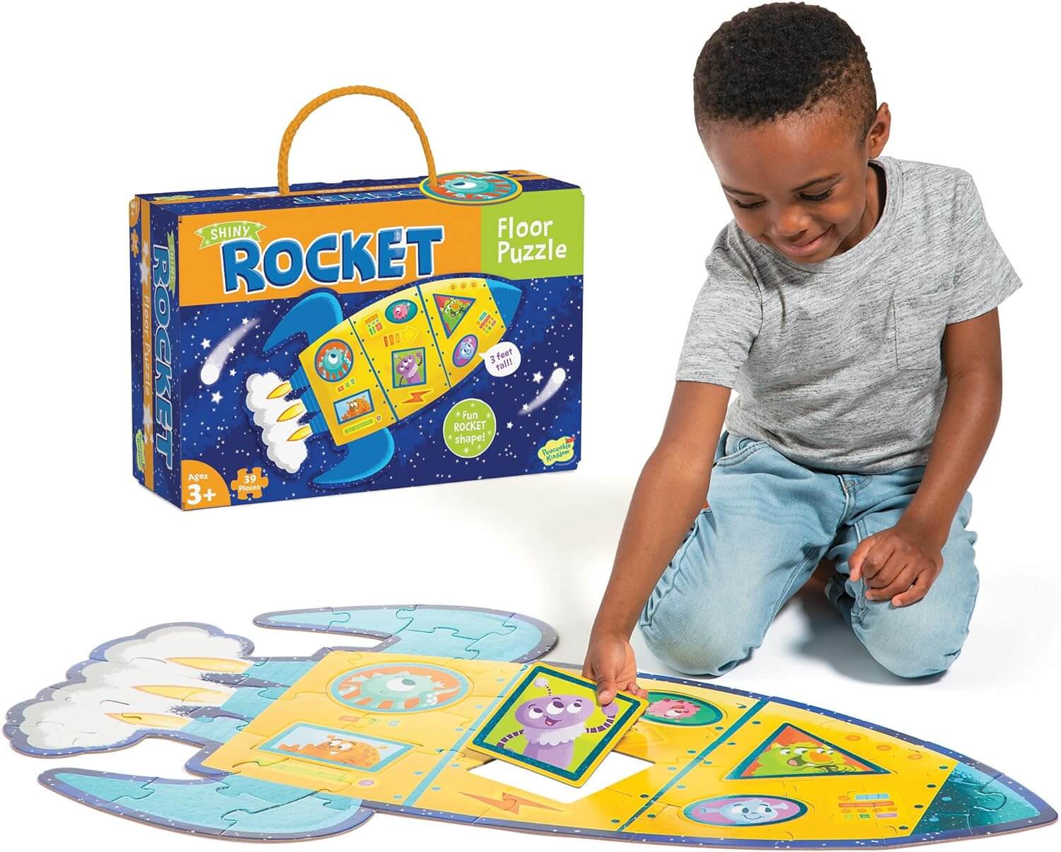 Shiny Rocket Jigsaw Puzzle