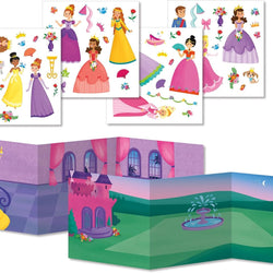 Peaceable Kingdom Sticker Fun! Princess Reusable Sticker Tote