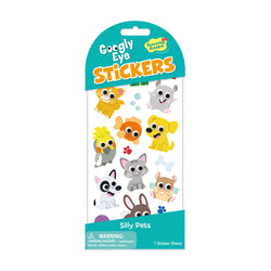 Peaceable Kingdom Googly Eye Stickers Silly Pets
