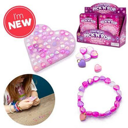 Love Heart Pick N Pop Bracelet
