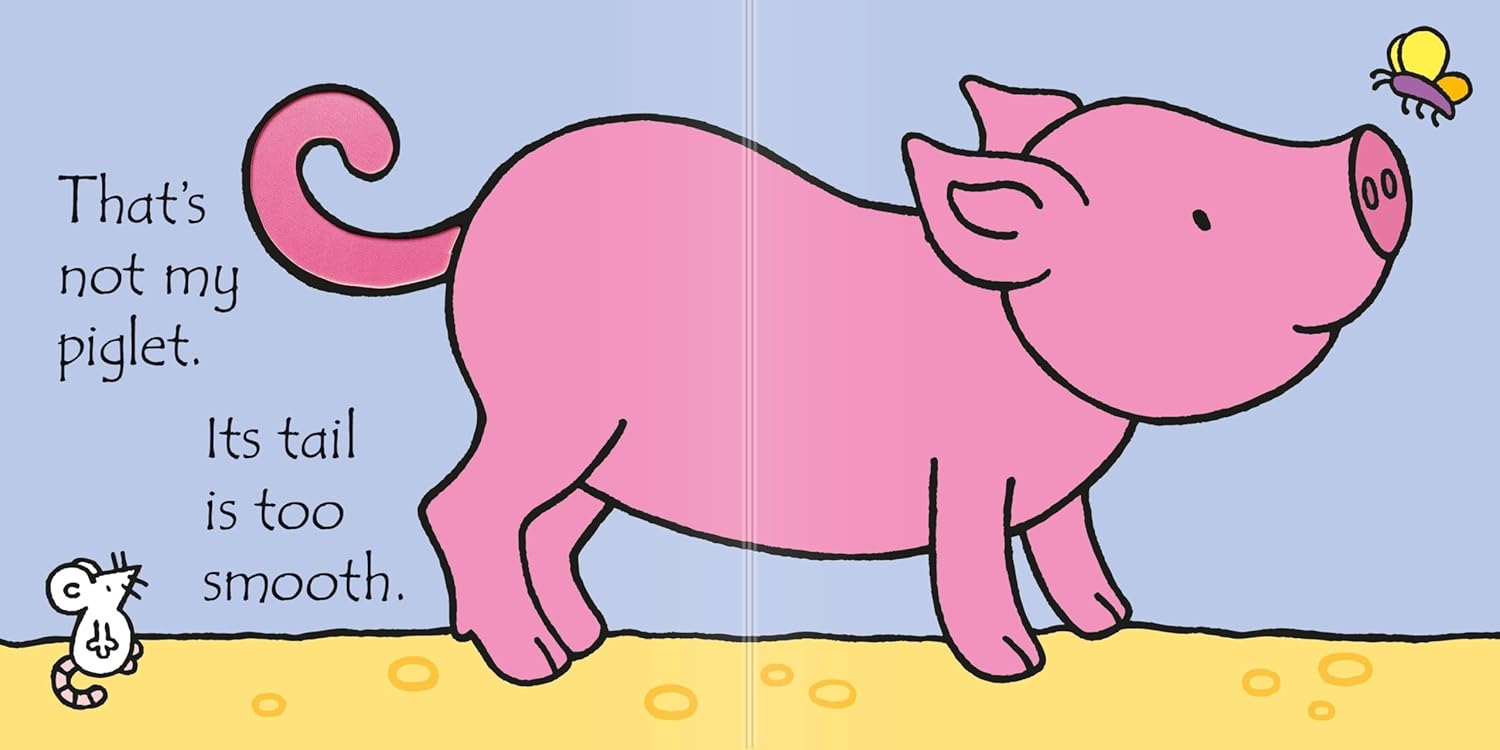 Usborne That's Not My Piglet – Touchy-Feely Book