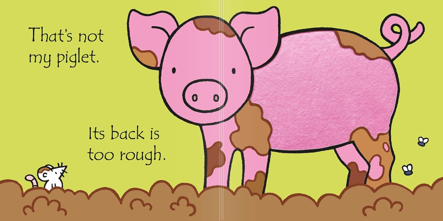 Usborne That's Not My Piglet – Touchy-Feely Book