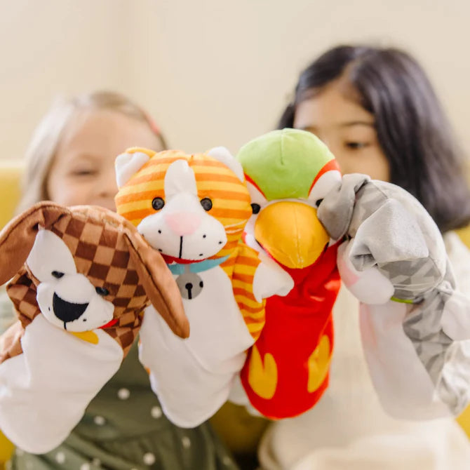 Playful Pets Hand Puppets Melissa and Doug