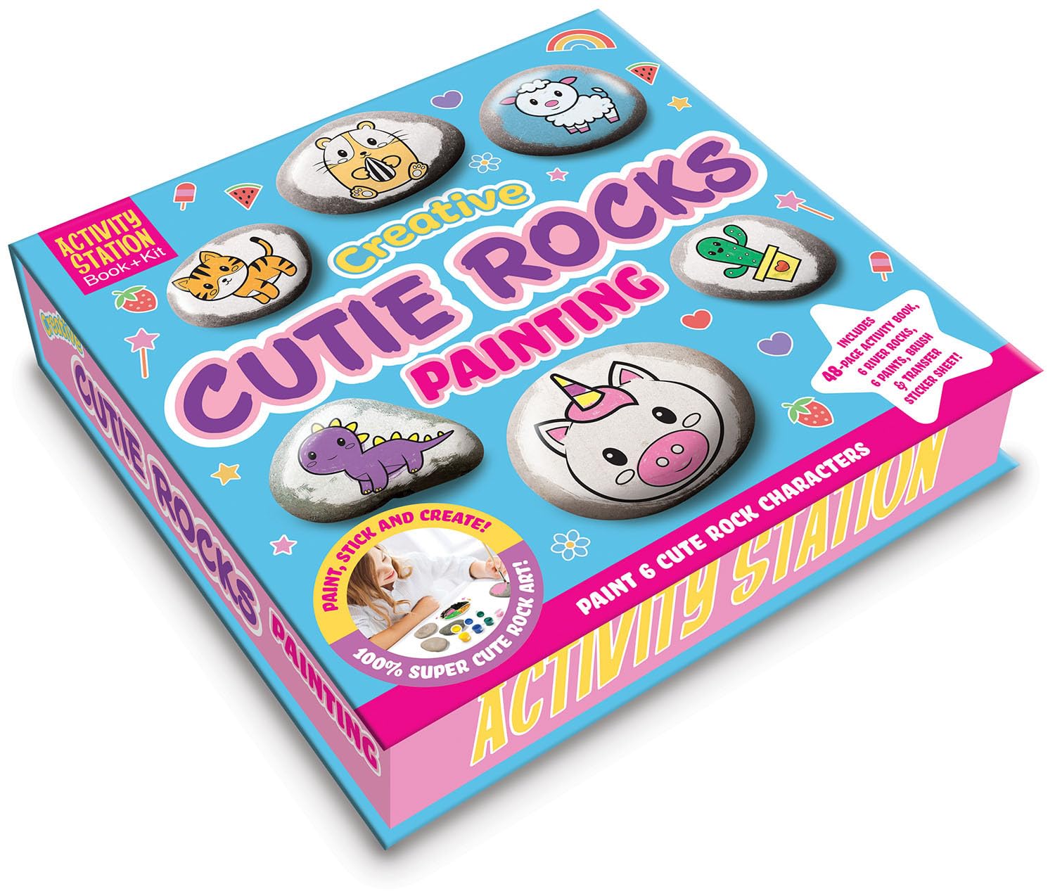 Creative Cutie Rocks Painting