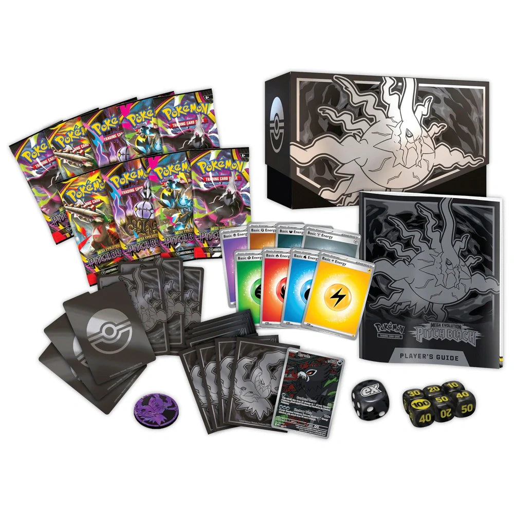 Pokemon TCG Mega Evolution Pitch Black Elite Trainer Box