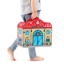 Hape portable train station