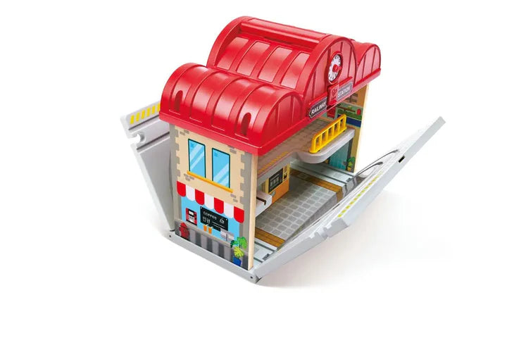 Hape portable train station