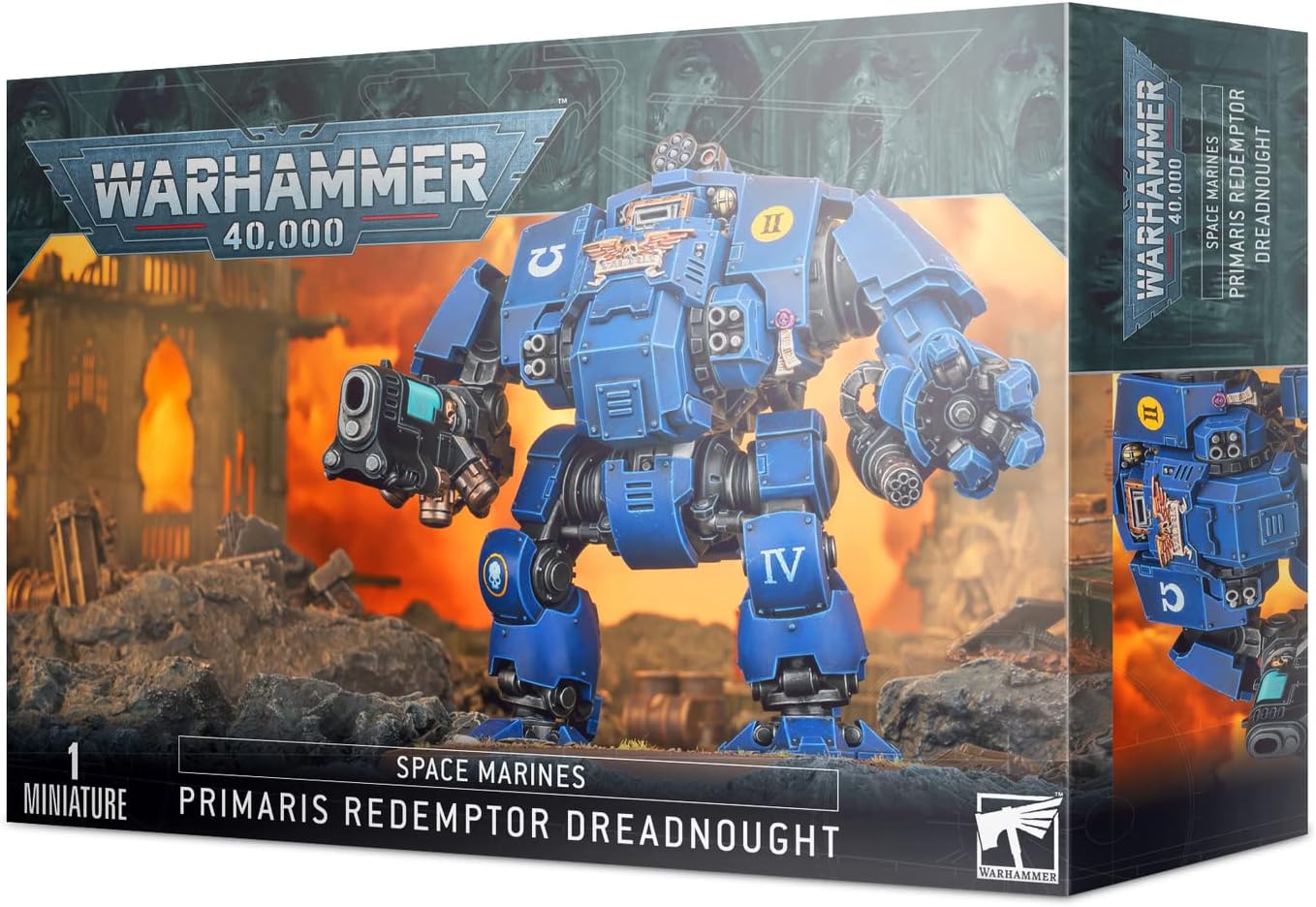 Warhammer Space MARINES PRIMARIS REDEMPTOR DREADNOUGHT