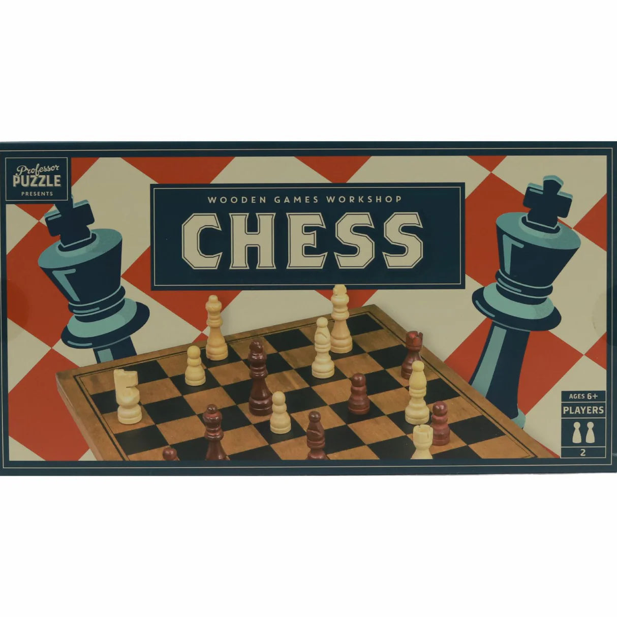 Professor Puzzle Wooden Chess