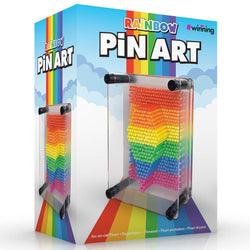 Rainbow Pin Art