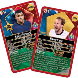 Red Top Trumps World Football Stars Top 200 Card Game – Chrome Pack Starter Kit