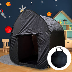 Black Sensory Pop Up Tent with Carry Case
