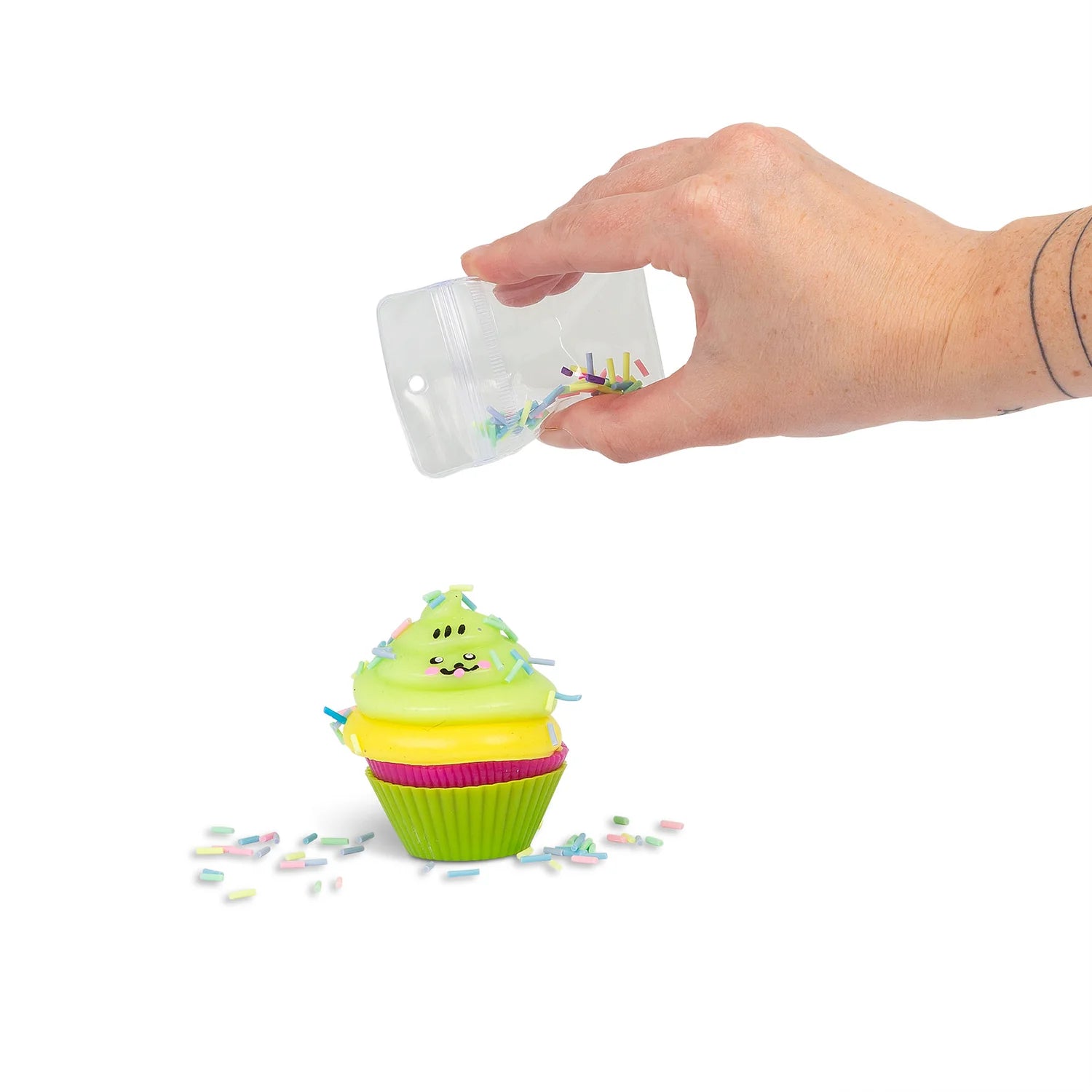 Scrunchems Sticky Squishy Sweet Treets Cupcake
