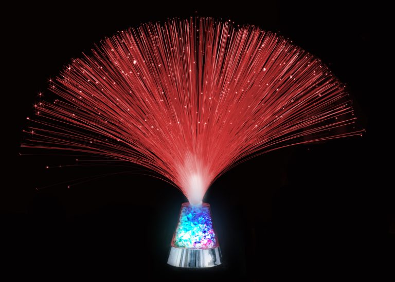 Fibre optic Ice Lamp