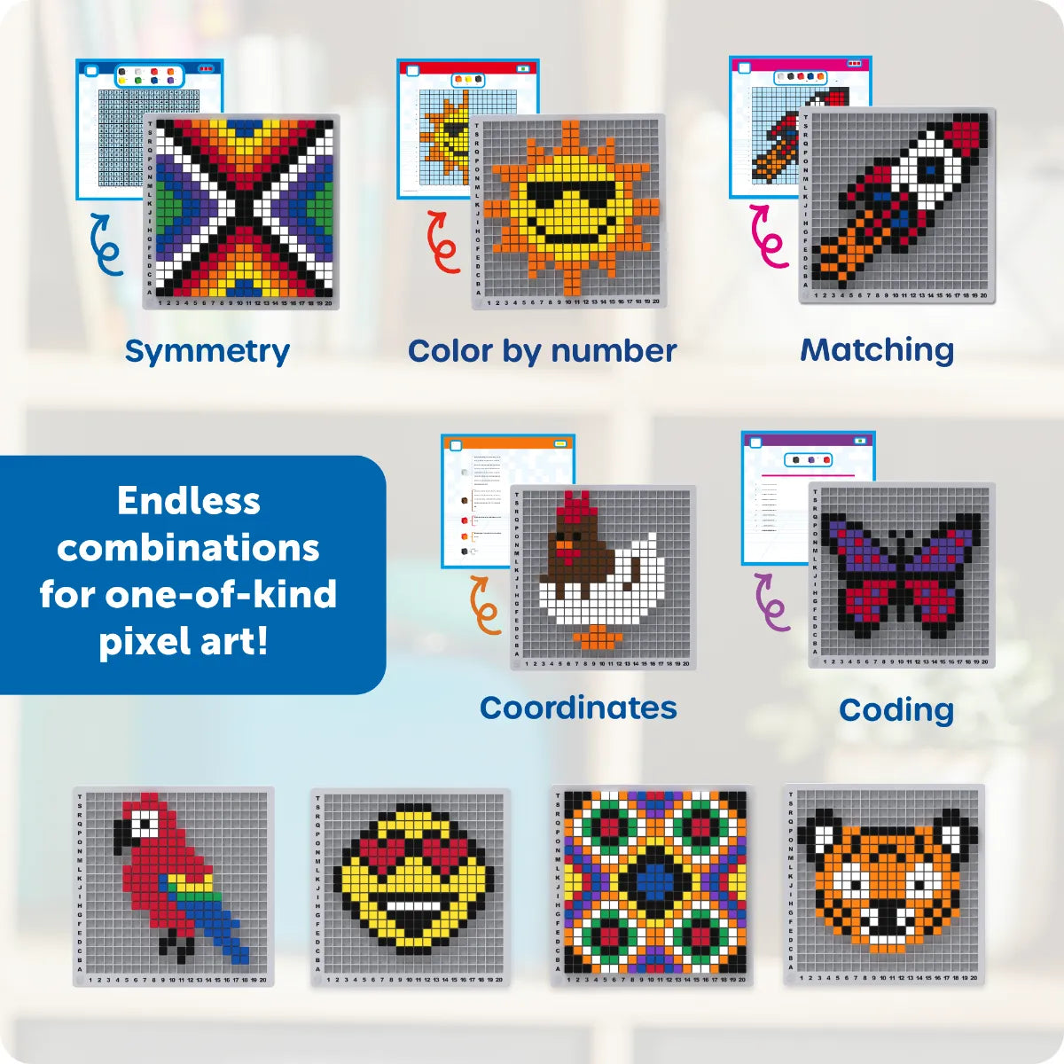 Learning Resources- STEM Explorers Pixel Art Pro