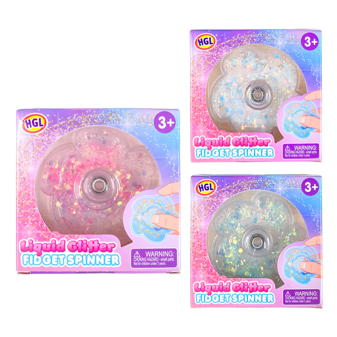 Liquid Glitter Fidget Spinner
