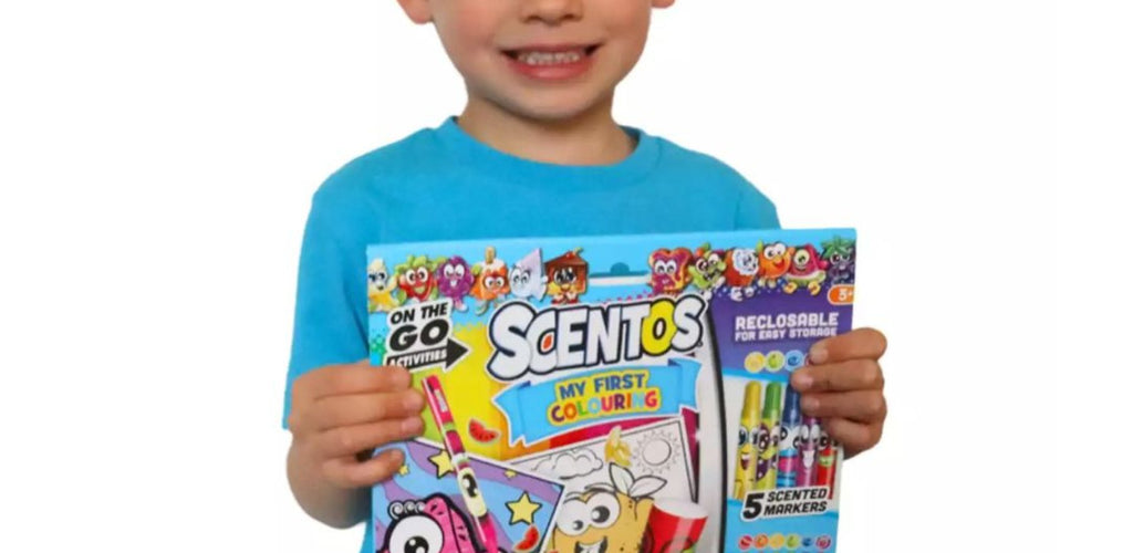 Scentos On The Go My First Colouring