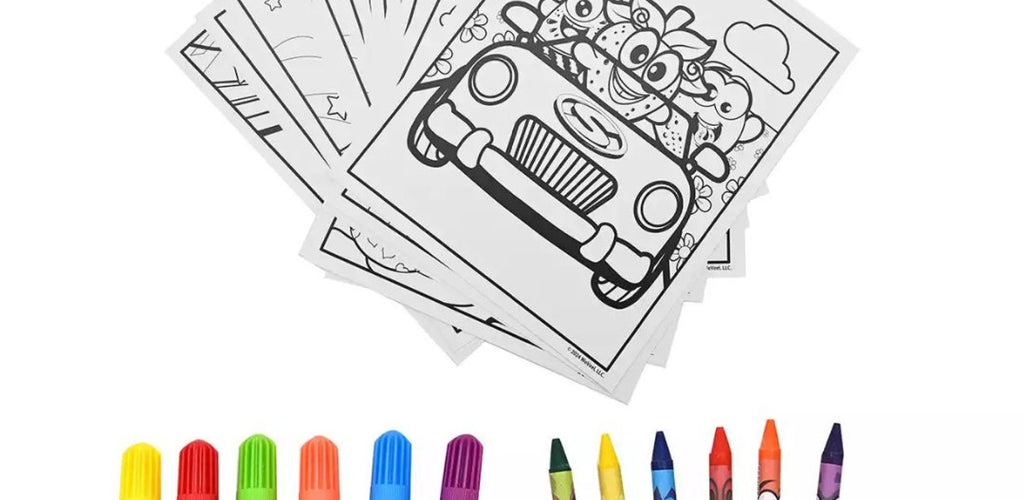 Scentos On The Go My First Colouring