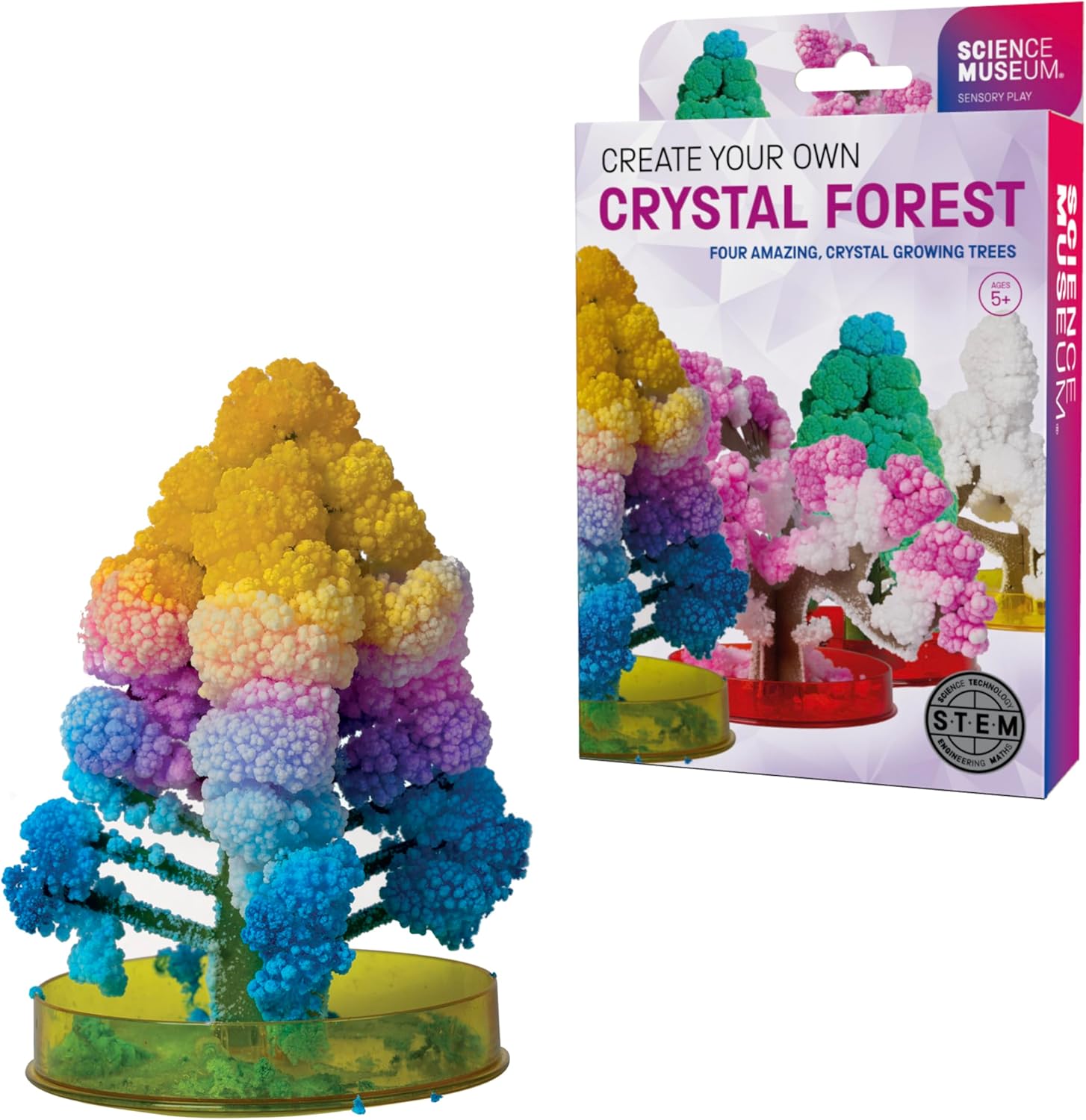 Science Museum Sensory Play - Create Your Own Crystal Forest