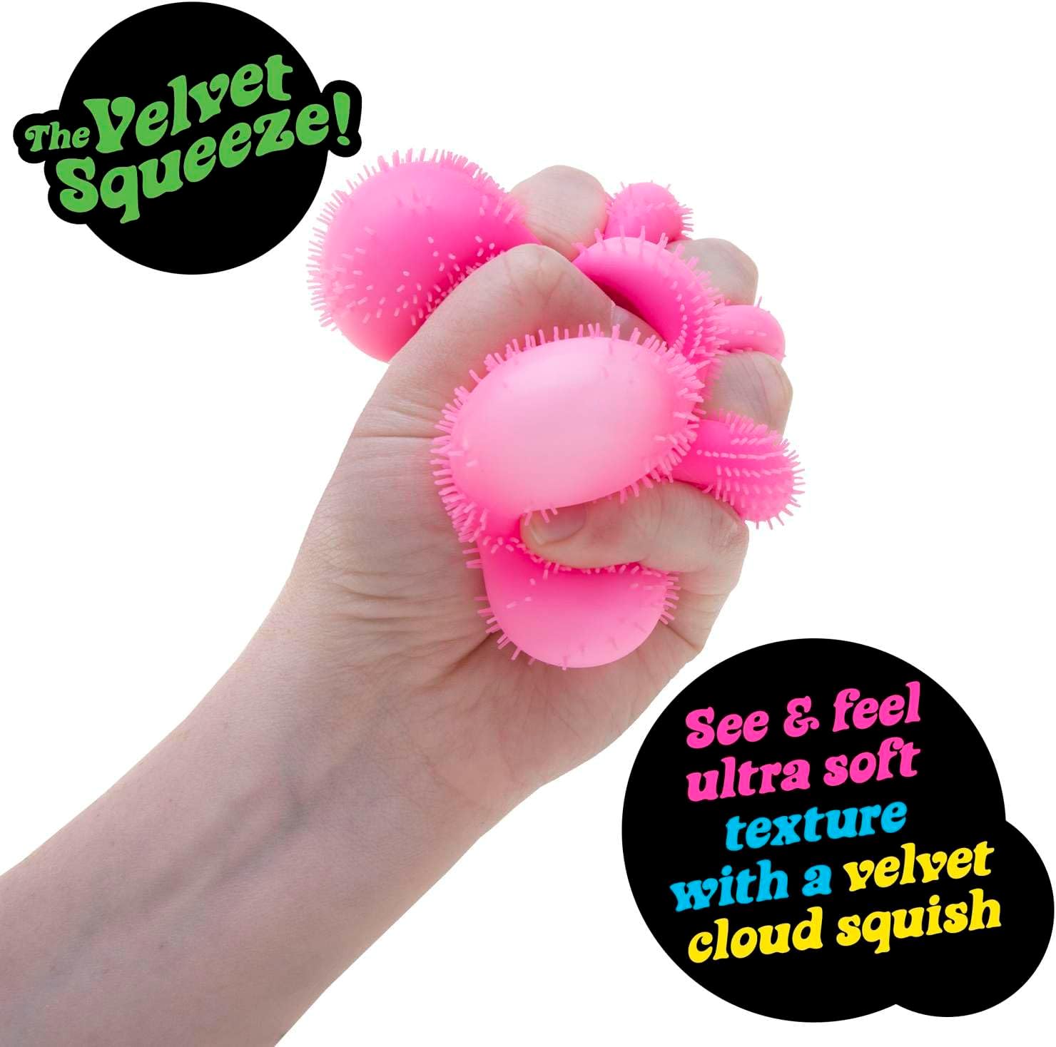 NeeDoh Fuzz Ball Flower Power