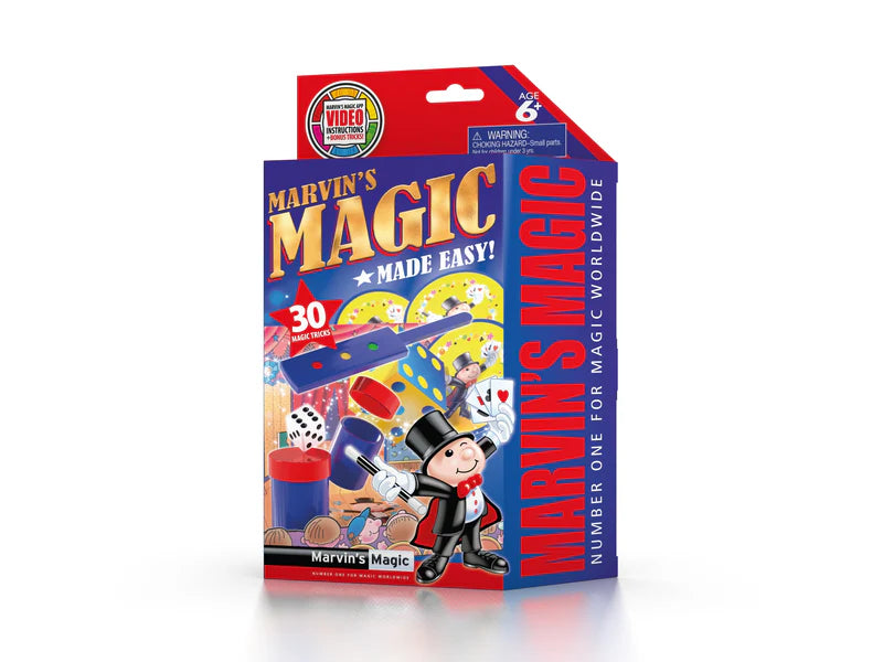 Marvin's Magic 30 Magic Tricks - Set 3 Red