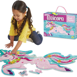Shimmery Unicorn Giant Floor Jigsaw Puzzle