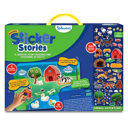 Skillmatics Reusable Sticker Stories: Animal Adventure