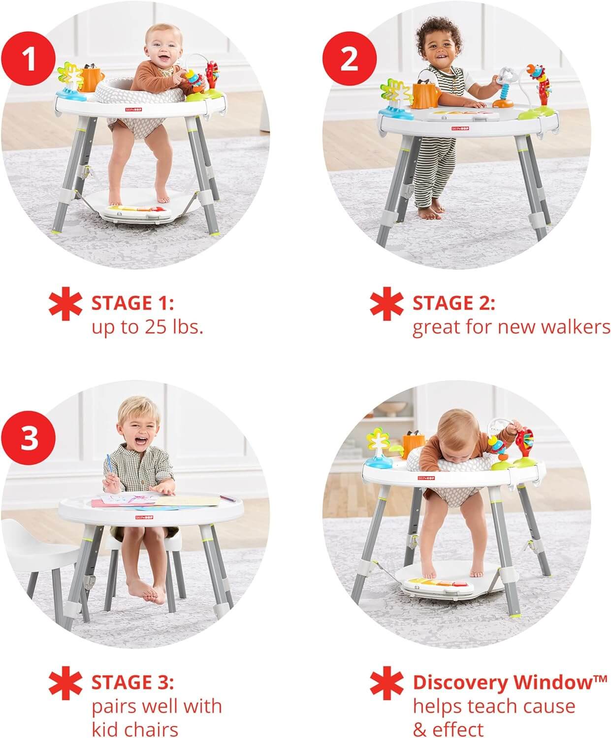 Baby's View 3-Stage Activity Center