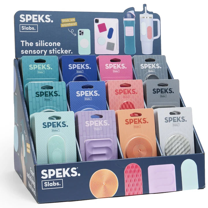 Speks Slabs – Stick-On Sensory Fidget Toys