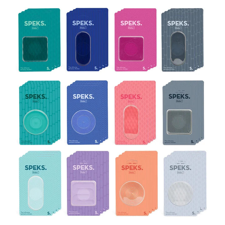 Speks Slabs – Stick-On Sensory Fidget Toys