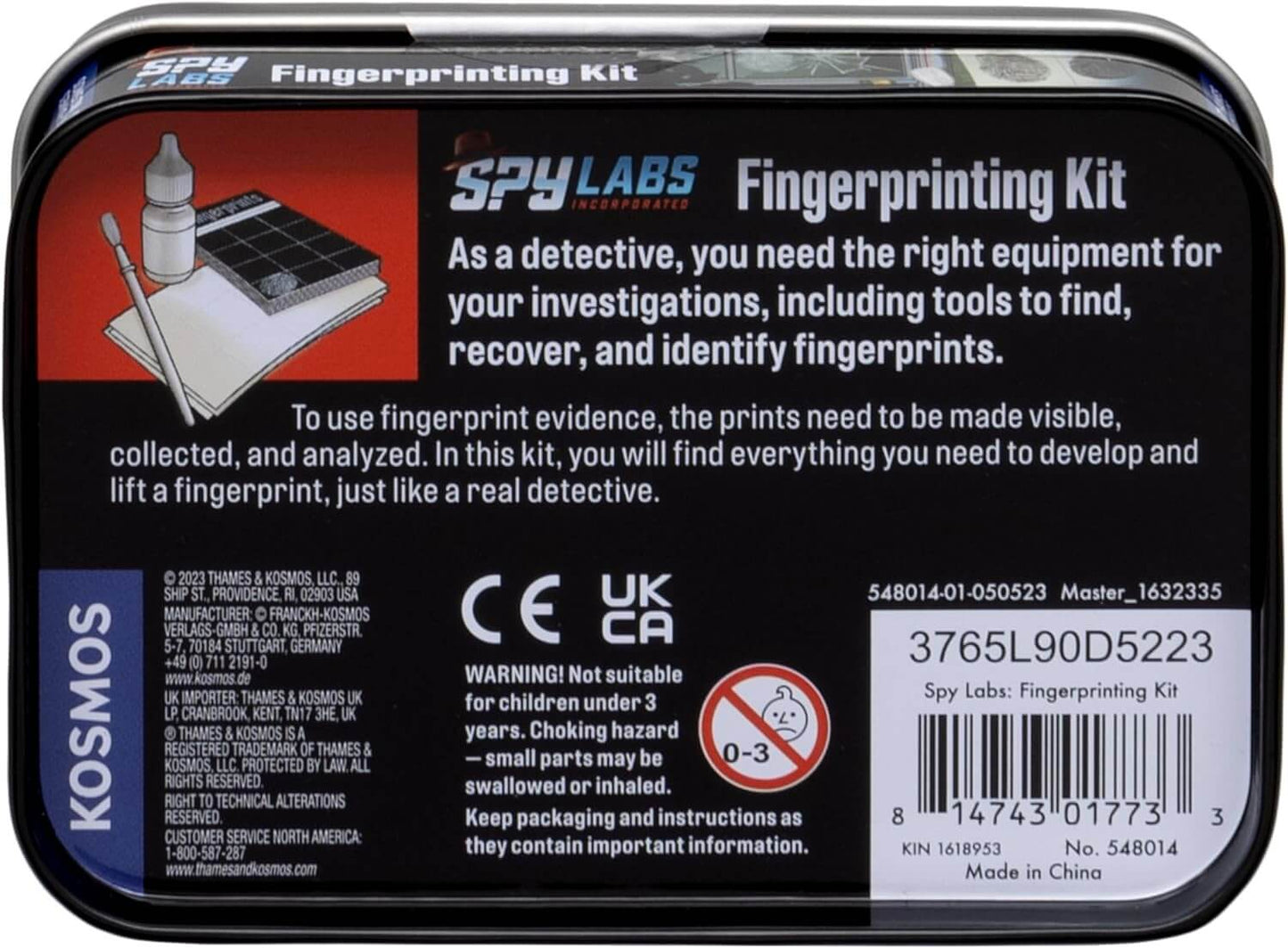 Spy Labs Fingerprinting Kit  - Thames and Kosmos