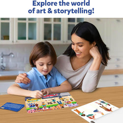 Skillmatics Reusable Sticker Stories: Adventures Around Town