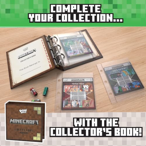 Sticki Rolls Minecraft Collectors Book