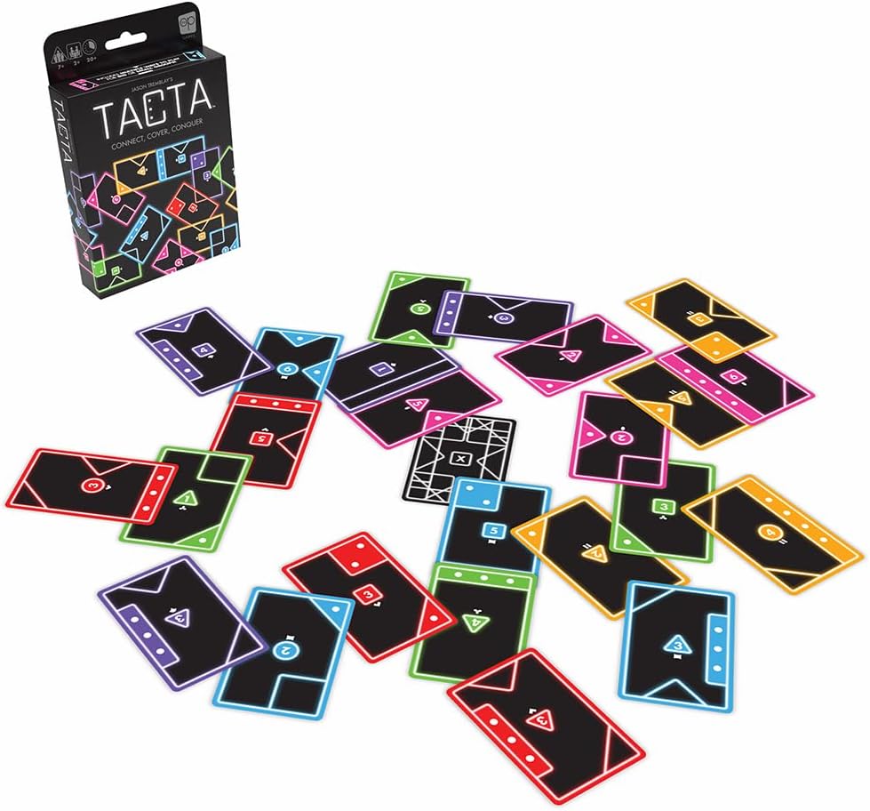 TACTA Strategy Card Game – Family Logic & Shape Matching Game | Ages 7+