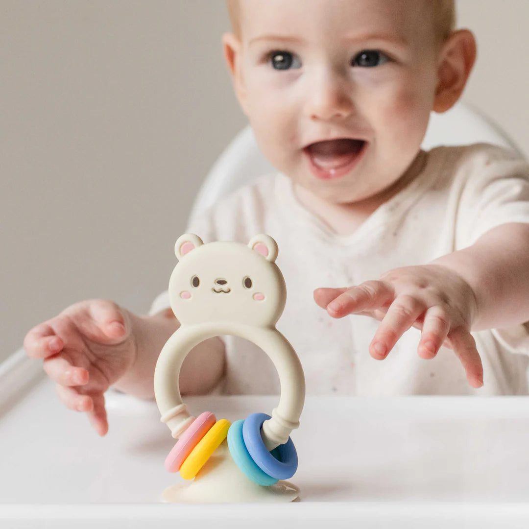 Tiger Tribe High Chair Buddy - Silicone Bear