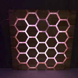 Touch Interactive Honeycomb Panel - Wall Mounted