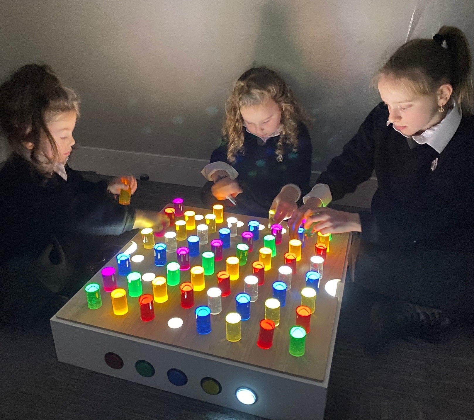 Table Top Panel with Coloured Rods