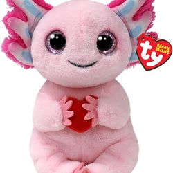 Locky Beanie Bellie Axolotl TY