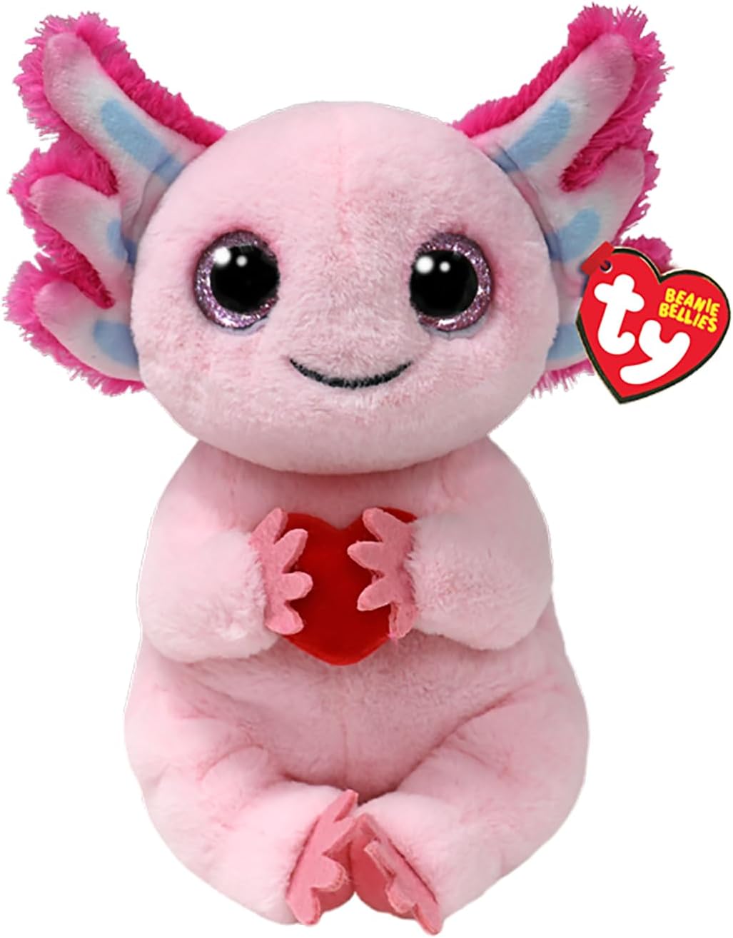 Locky Beanie Bellie Axolotl TY