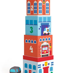 TopaniCar Stacking Cubes Car