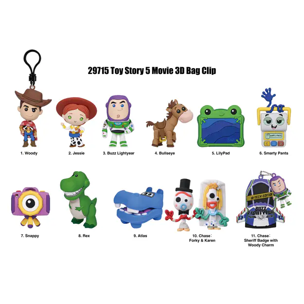 Toy Story 5 Movie Bag Clips Series 1