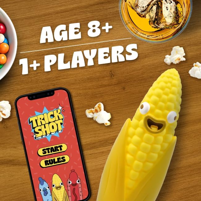 Big Potato Games TrickShot – Chicken, HotDog & Corncob